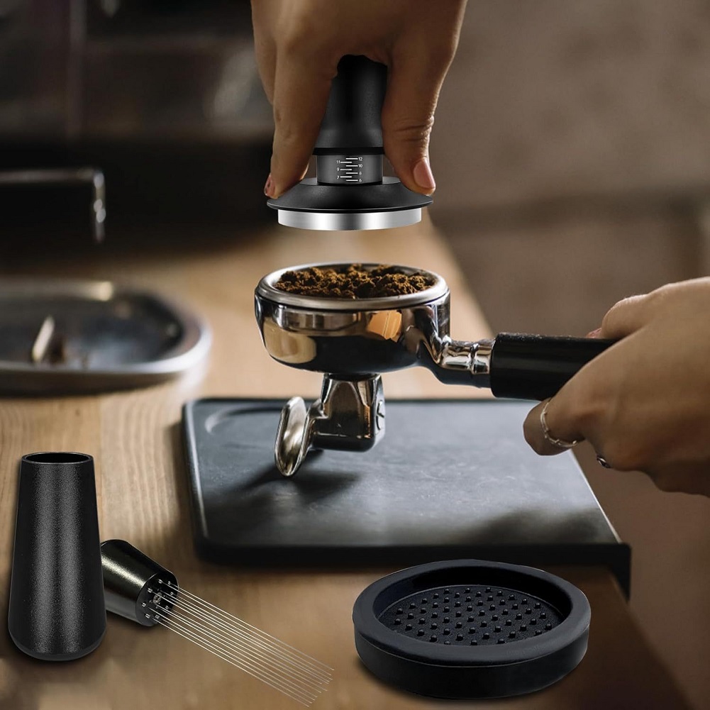 Espresso Tamper Set - Set Tamper per Espresso da 51mm