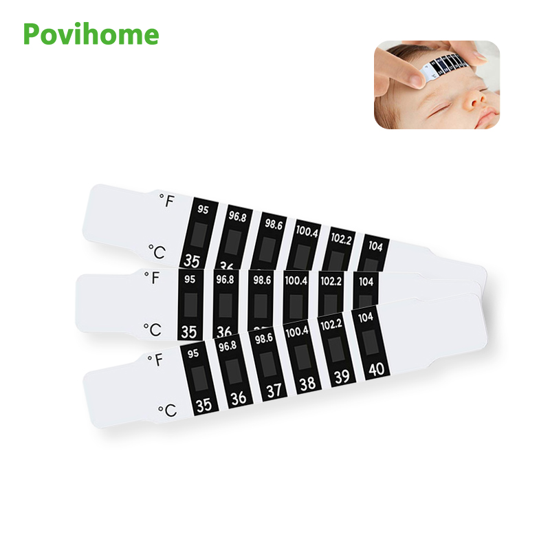Temperature Strip Thermometer - 5pcs adesivi per la misurazione della