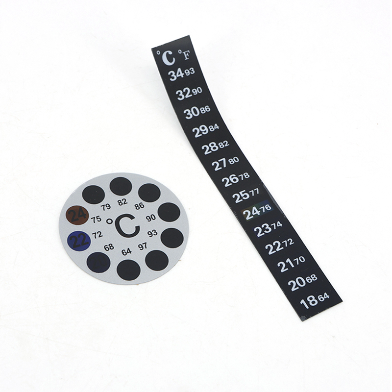Temperature Strip Thermometer - 1 pz 2 pz Acquario Serbatoio