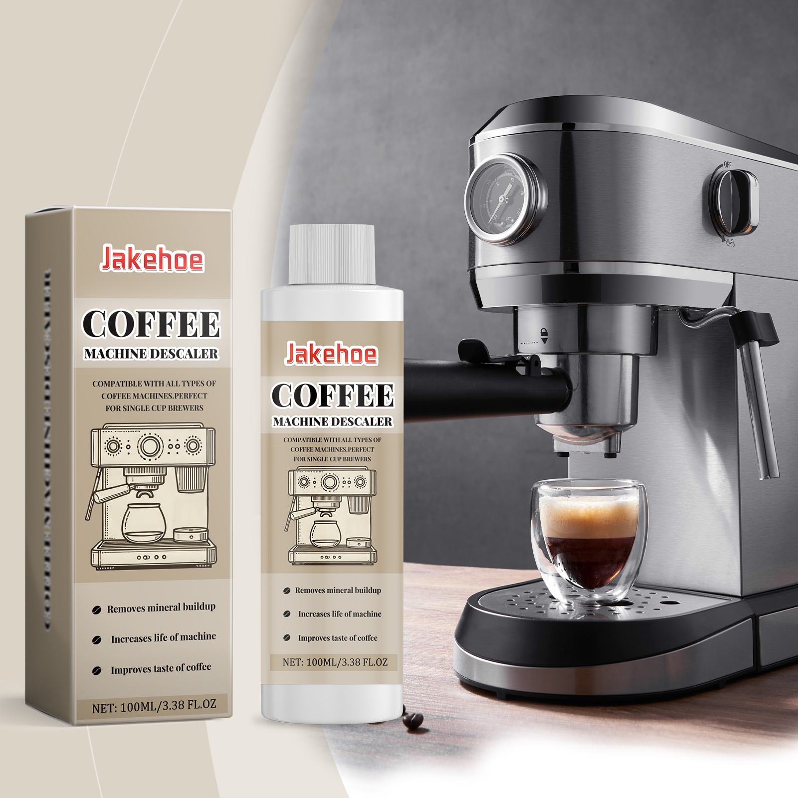 Coffee Equipment Maintenance - Pulitore per macchina da caffè Jakehoe,
