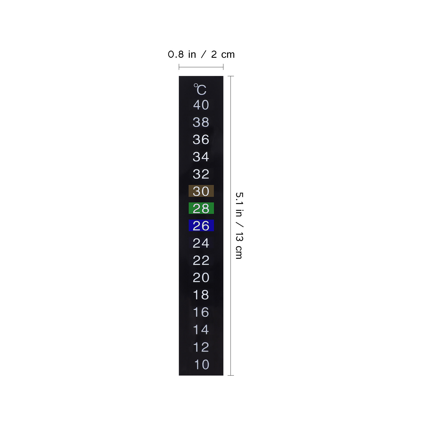 10 Pezzi Termometro Adesivo Tr - Temperature Strip Thermometer recensione e prezzo