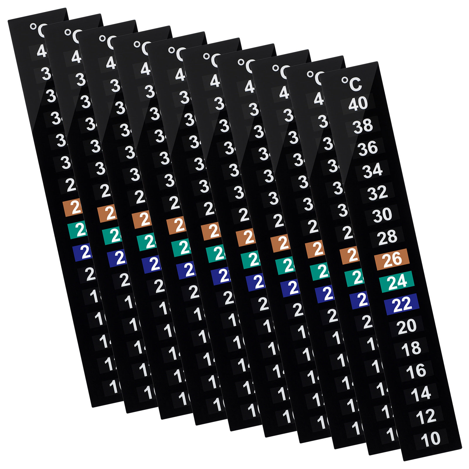 10 Pezzi di Strisce Termometri - Temperature Strip Thermometer recensione e prezzo