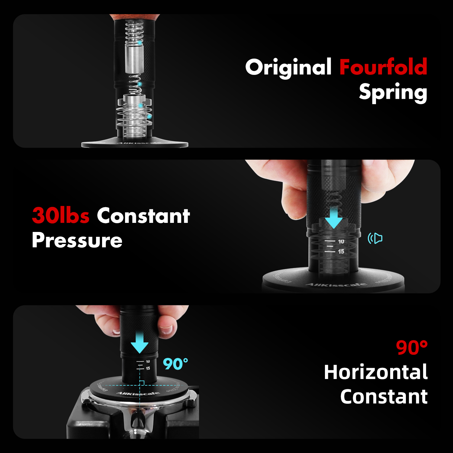 AliKisscafe Caffè Tamper Impat - Espresso Tamper Set recensione e prezzo