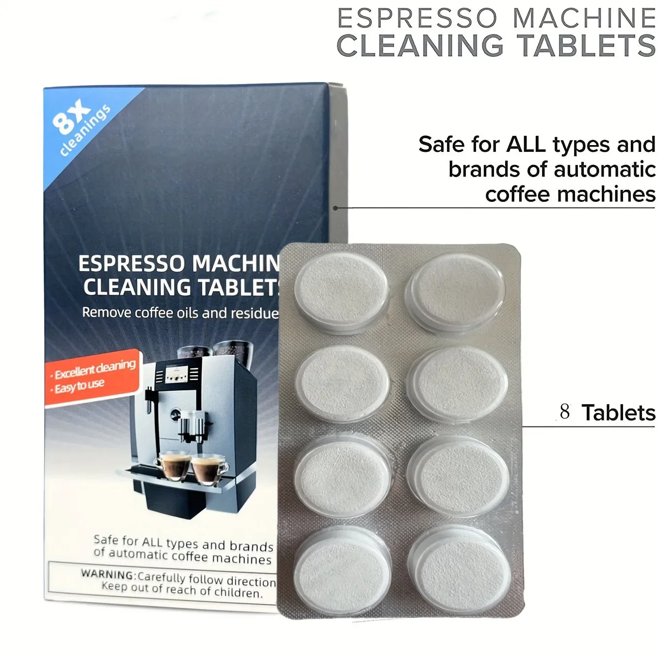 Pastiglie per la Pulizia della - Backflush Tablet Cleaner recensione e prezzo