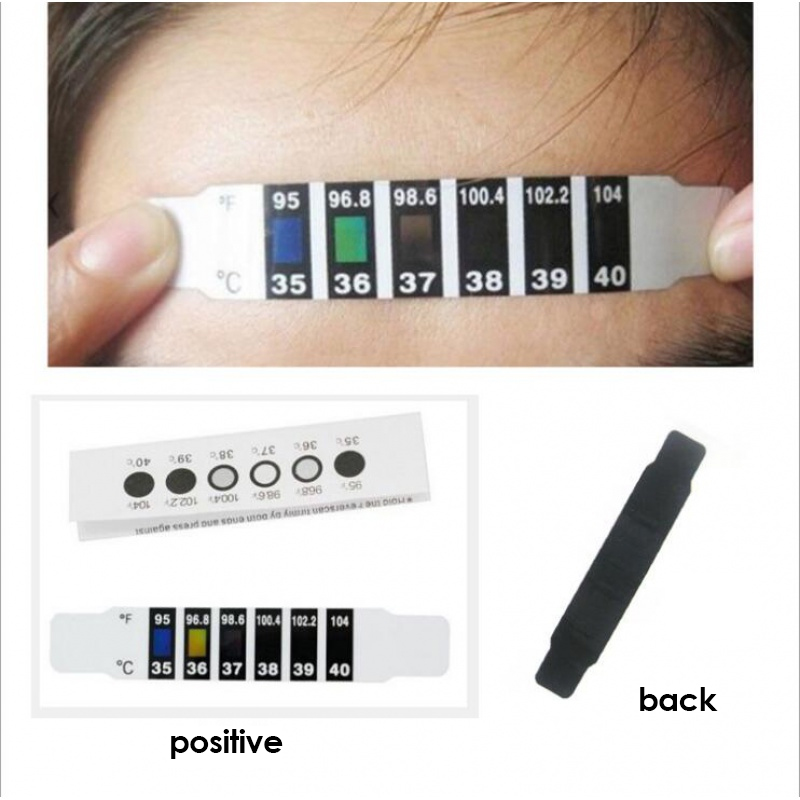 5pcs adesivi per la misurazion - Temperature Strip Thermometer recensione e prezzo