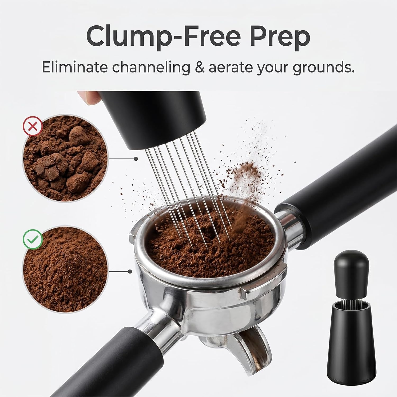 Kit Accessori Caffè Espresso 5 - Espresso Tamper Set recensione e prezzo