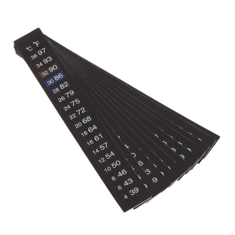 Confezione da 10 adesivi per t - Temperature Strip Thermometer recensione e prezzo