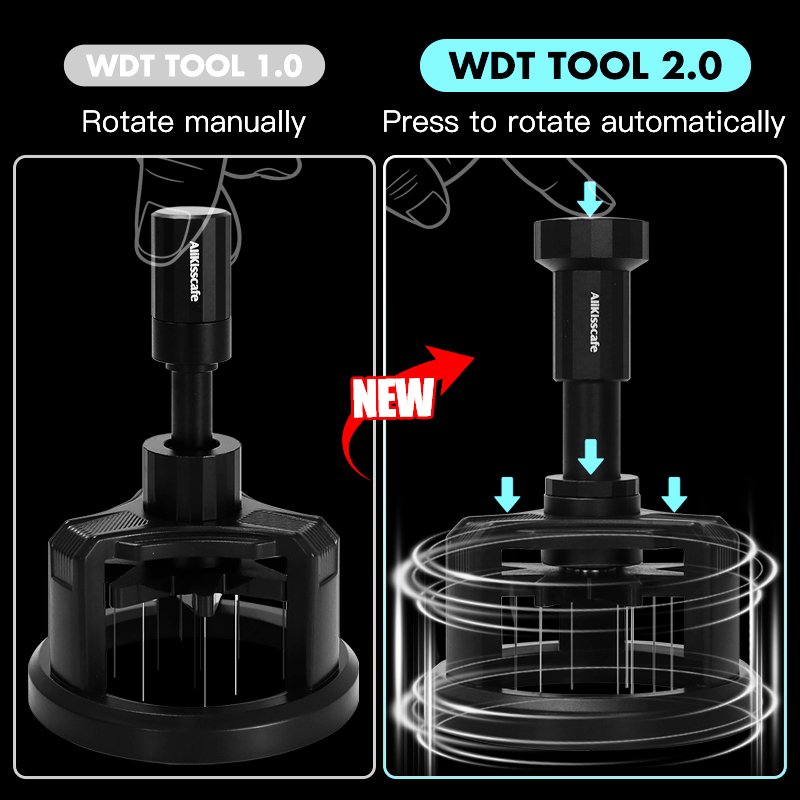 Strumenti WDT Alikisscafe, Agi - Espresso Tamper Set recensione e prezzo