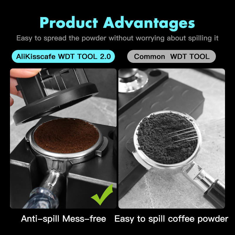 Strumenti WDT Alikisscafe, Agi - Espresso Tamper Set recensione e prezzo