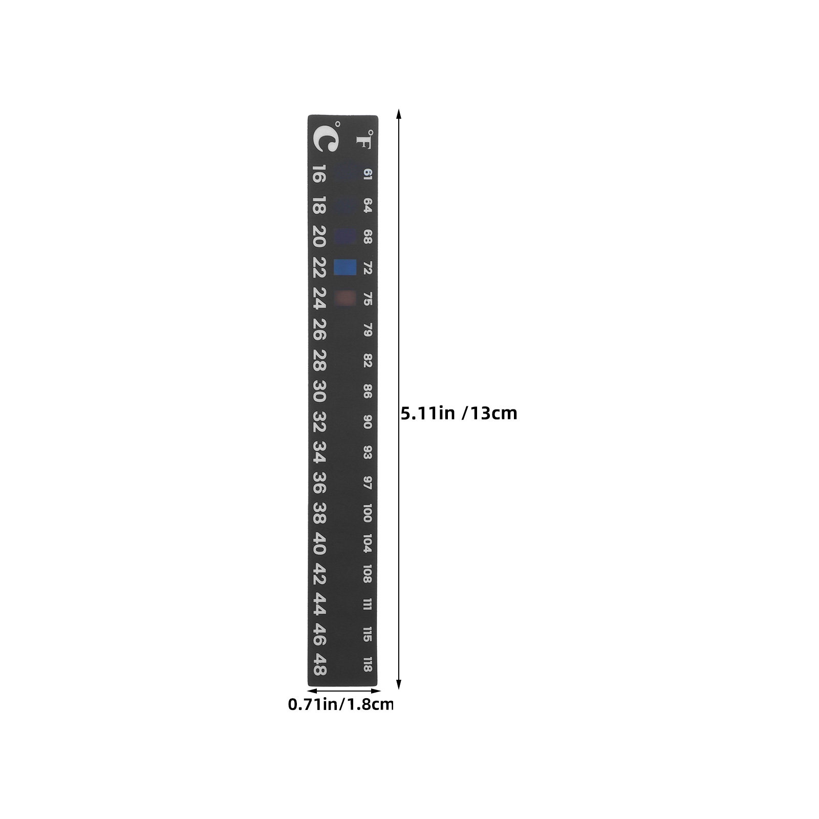 6 Pezzi di Adesivi Termometric - Temperature Strip Thermometer recensione e prezzo