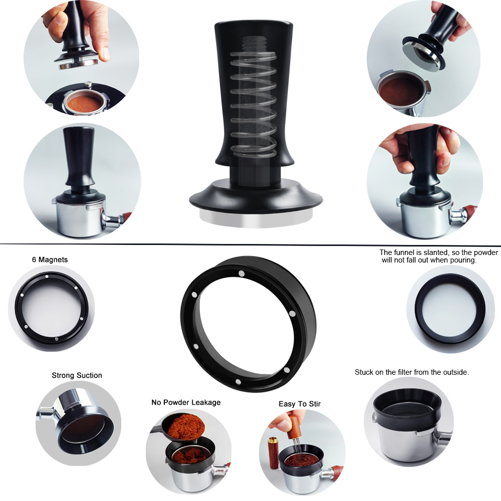 Pressino per caffè espresso da - Espresso Tamper Set recensione e prezzo