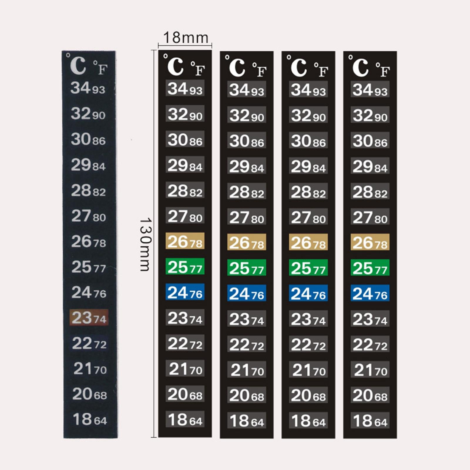 Termometro Adesivo per Acquari - Temperature Strip Thermometer recensione e prezzo
