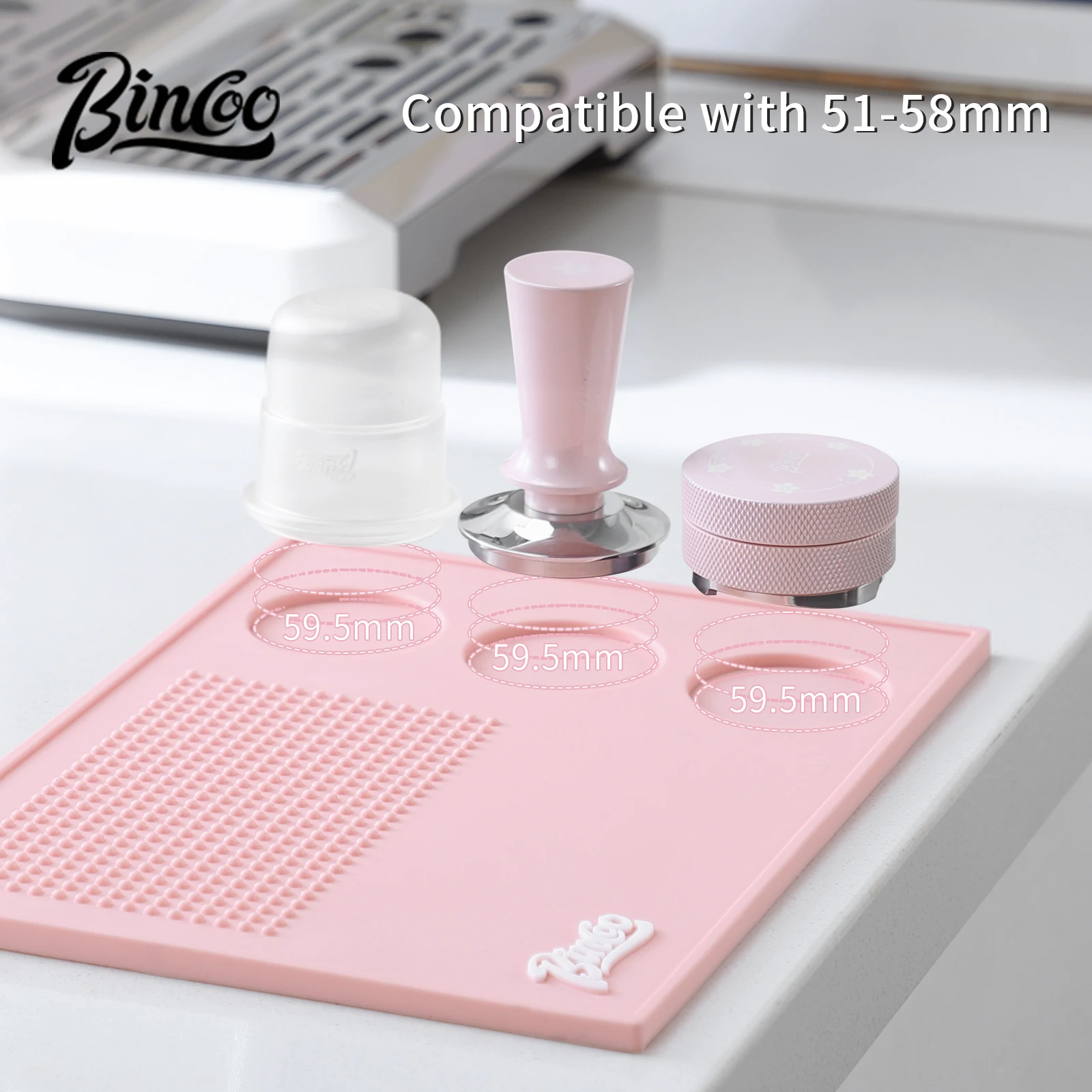 Bincoo Pink Espresso 51mm-58mm - Espresso Tamper Set recensione e prezzo