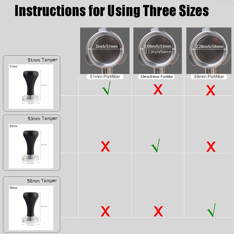 Pressino per caffè espresso 1P - Espresso Tamper Set recensione e prezzo