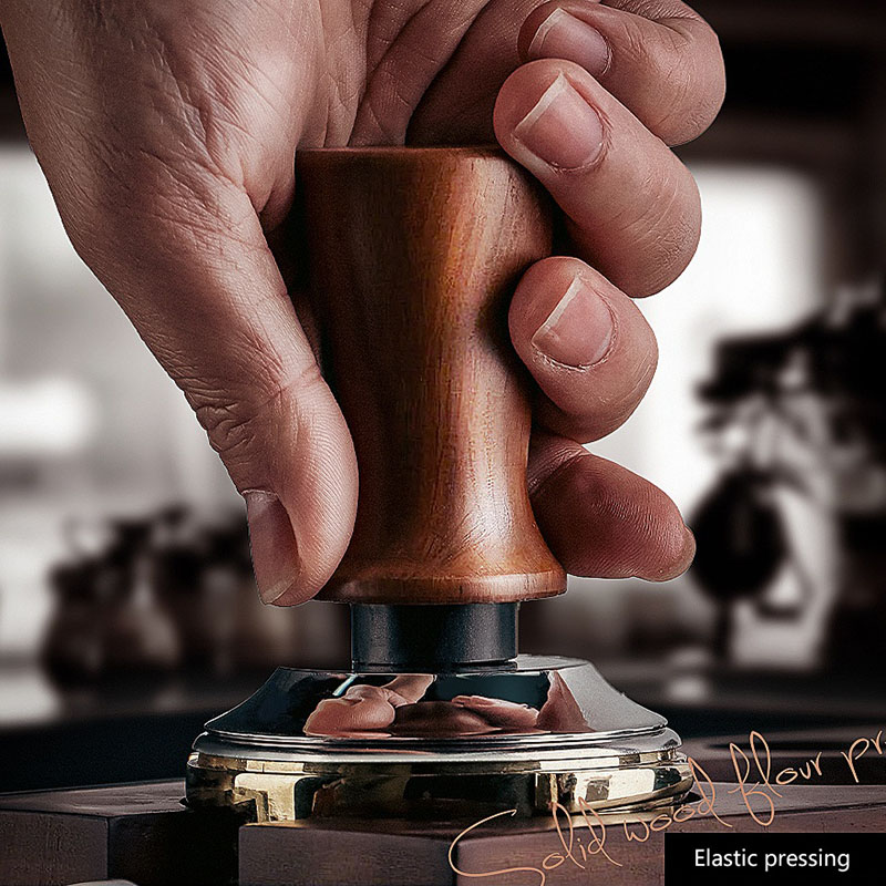 51mm 53mm 58mm Legno di faggio - Espresso Tamper Set recensione e prezzo